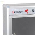 Suggestion Mail Box with Lock Organizer Ballot Box for Customer Center. 