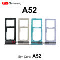 For Samsung Galaxy A52 Sim Card Sim Tray MicroSD Holder Slot Replacement Parts.