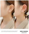 Trendy Fashionable Korean Elegant Cute Rhinestone Butterfly Pearl Stud Earrings for Girls Simple Stylish Fashion - Earring for Women New Collection. 