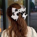 1 Pc Trendy Big Polka Dot/ Large Ball Printed 2 Layer Hair Band For Girls Simple Stylish - Bowknots Hair Clip for Women New Collection Hairpin Hair Accessories For Summer Style Women - Hair Band.