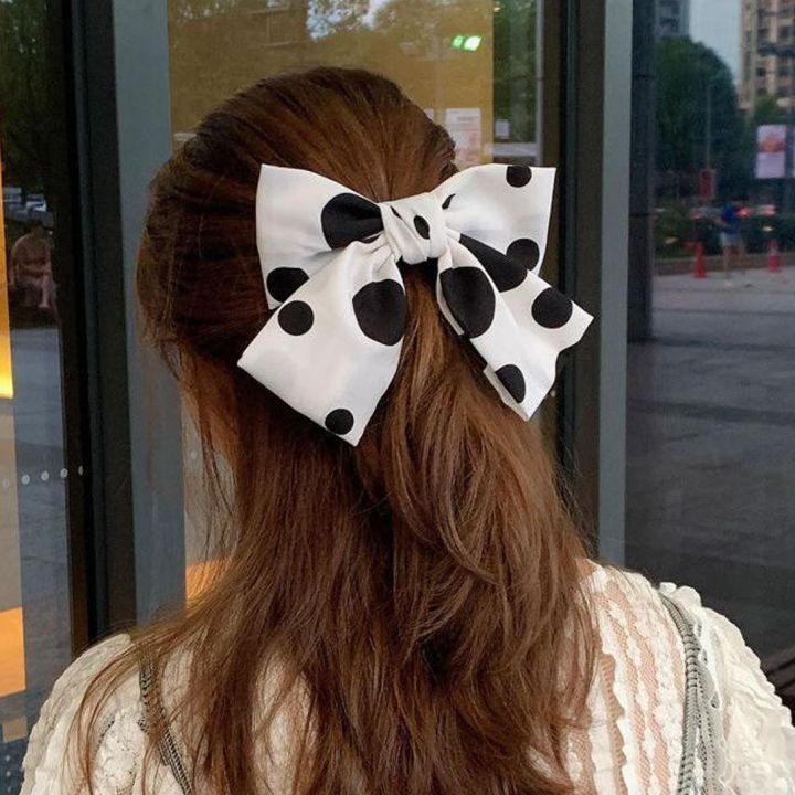 Pc Trendy Big Polka Dot/ Large Ball Printed Layer Hair Band