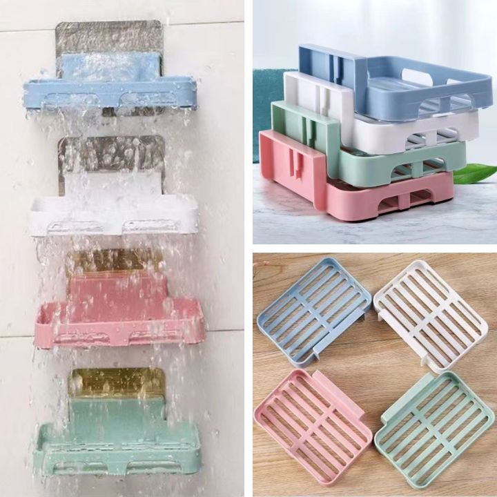 Creative%20Wall-mounted%20Soap%20Holder%20Box%20Drain%20Soap%20Dish%20Plastic%20Home%20Daily%20Self%20Adhesive%20Punch-free%20Bathroom%20Shelf%20Soap%20Box%20Bathroom%20Supplies%20-%20Image%208