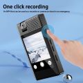 Bluetooth 5.3 MP3 Music Player Built-in Speaker With 180°Rotatable Camera MP3 2.5 Inch Full Touch Screen Portable HIFI Walkman. 