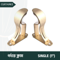 1 pc Single Curtain Pipe holder Side Clump for 1 inch pipe. 