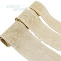 (2meters/roll) Natural Jute Burlap Lace Ribbon Lace Handwork DIY Trim Edge Wedding Decoration.