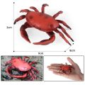 2022 Ocean Simulation Crab Figurines Collection Sea Life Hermit Crab Lobster Stingray Model Action Figure Marine Animals Kid Toy. 