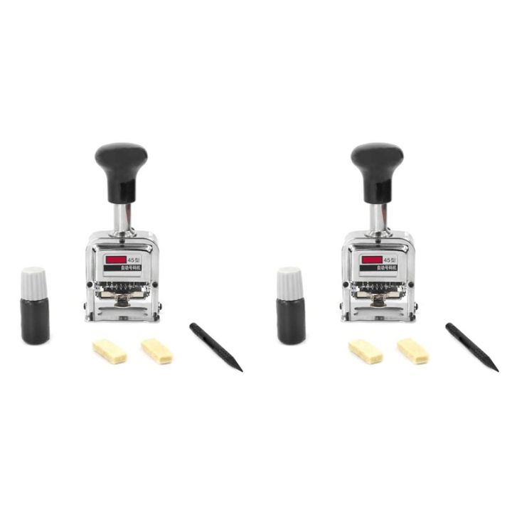 2X Numbering Machine Automatic Numbering Machine Numbering Code Page Numbering Machine Digital Seal