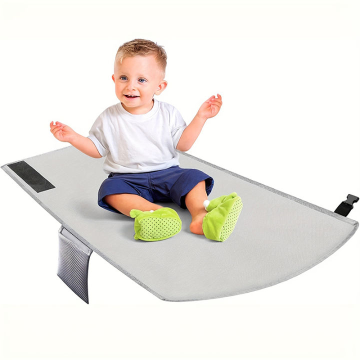 Toddler Airplane Seat Extender Portable Airplane Foot Hammock for Kids Plane Travel Foot Rest Baby Airplane Footrest Bed