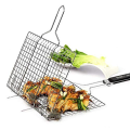 Stainless Steel Portable Bbq Net Holder Clip- Enjoy Convenient Grilling Anywhere With This Durable And Easy-To-Use Clip. 
