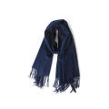 【Be worth】 Men Faux Wool Warm Scarfs Winter Shawl Neck Thick Knit Super Soft Solid Wrap. 