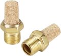 Pneumatic Silencer Filter 1/2'' out Thread, Exhaust Brass Air Noise Reduction Filter Exhaust Muffler Connector G1/2 same as picture. 