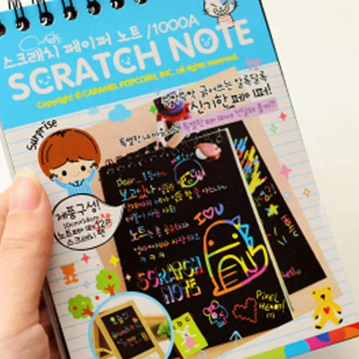 Rainbow%20Black%20Scratch%20Paper%20Note%20A4/A5%20-%20Image%204