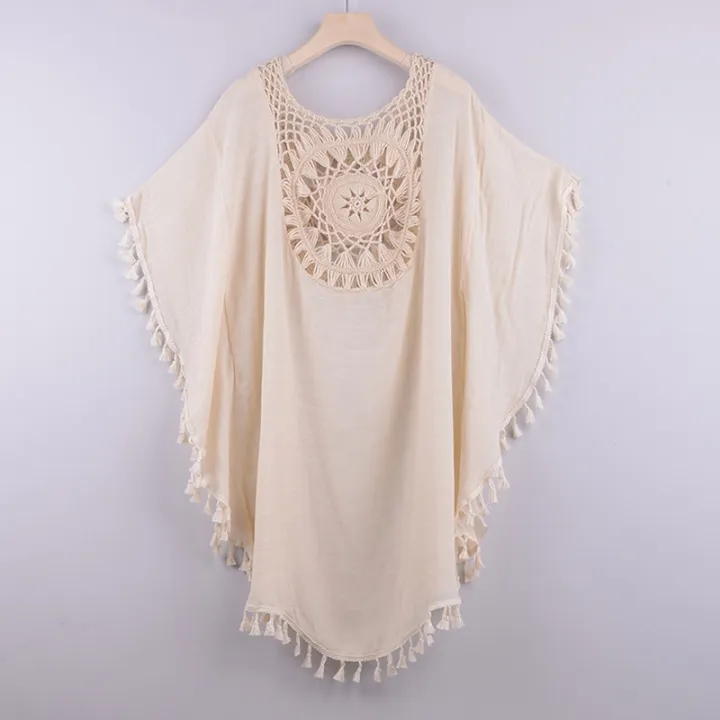 Swimsuit%20Cover%20Ups%20for%20Swimwear%20Women%20Beach%20Tunic%20Dress%20Cotton%20Summer%20Cover%20Up%202023%20Pareo%20Coverups%20Black%20Kimono%20Tunics%20Cover-ups%20-%20Image%203