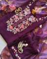New Exclusive Designed pure Linen Embrodary Readymade Three pcs Dress Girls and women. 