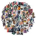 50Pcs/Pack Valorant PVC Stickers Decal Vinyl for Guitar Laptop Skateboard DIY Sticker.