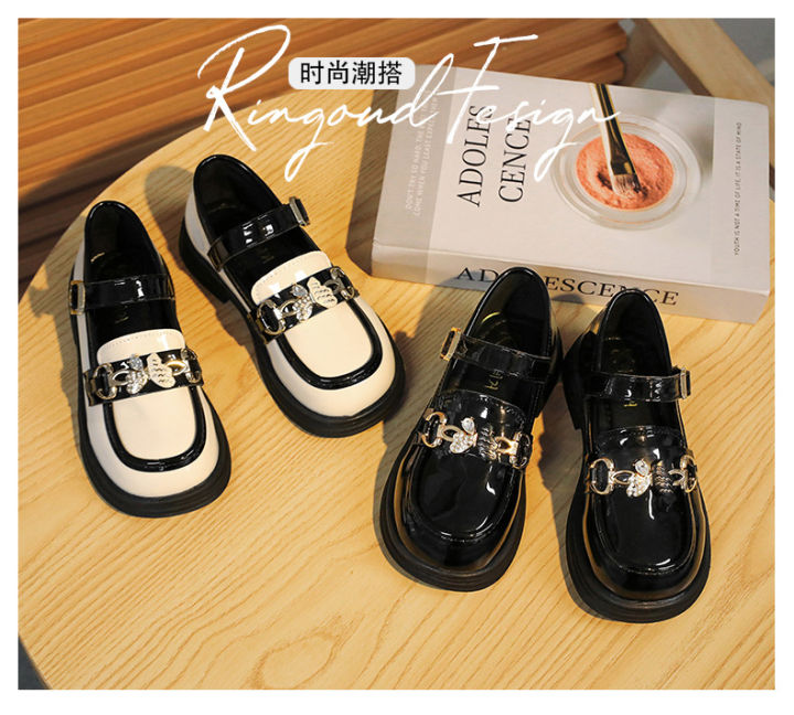Leather%20Shoes%20for%20Kid%20Girls%20Black%20Shoes%20Girl's%20Formal%20Shoes%20Korean%20Style%20Student%20Academy%20Style%20Children's%20Princess%20Shoes%20-%20Image%202