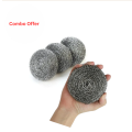 4-Piece Steel Scourer Set – Heavy-Duty Kitchen Cleaning Accessories. 