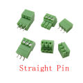 5Pair 15EDG 3.5 mm KF2EDG 3.5mm Screw Terminal Block Connector Right Angle / Straight Needle Plug Pin Header Socket 2-12 Pin.