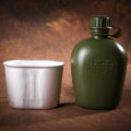 Teapot and Bottle Set - Travel Friendly and multipurpose kettle and bottle set with a lucrative camouflage bag. 