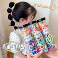 100 Pcs Hair Band ,Solid Color Elastic Hair for Women. 