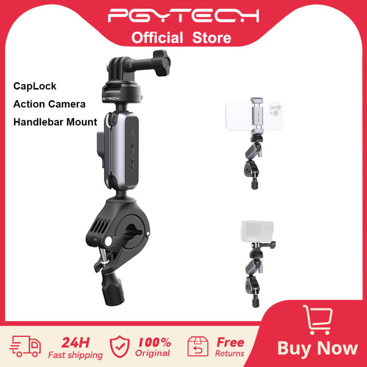 PGYTECH CapLock Bike Motorcycle Handlebar Mount Riding