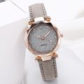 Luxury Women Watch Starry Sky Dial Leather Band Quartz Watch Wrist Watches Bracelet Set No Box reloj mujer. 