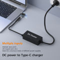 USB C Type C PD Converter Universal Laptop Power Adapter Connector DC Plug Power Adapter for Dell Asus Lenovo Notebook. 