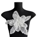 【NEW】 New Polyester fibre Chest Flower Embroidery Women's Clothing Dress Decoration Multi-layer Sequin Children's Clothing Clothing Accessories.