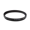 52mm Optical UV Filter - Black.