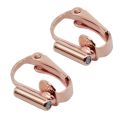 【Beiver Jewelry Store 】1 Pair Clip-on Earring Jewelry Findings for None Ears.