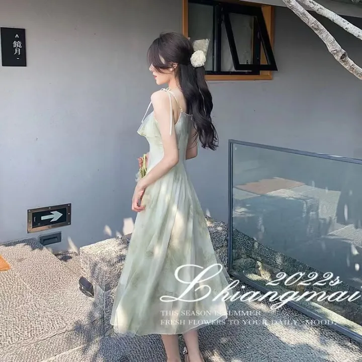 2024%20Korean%20summer%20new%20camisole%20long%20dress%20with%20fairy%20ruffle%20edge%20printed%20sleeveless%20temperament%20picture%20color%20-%20Image%202