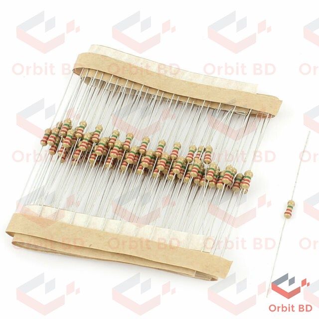 100Pcs%203.3K%20Resistor%203.3K%20Ohm%20Carbon%20Film%20Resistor%203.3K%201/4W%20Resistance%200.25%20Watt%205%25%20Tolerance%20Fixed%20Resistors%20-%20Image%204