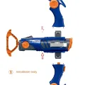 Outdoor Game Safety Soft Launcher Children Bow and Arrow Model Toy 12 Continuous Launcher Fun Crossbow. 