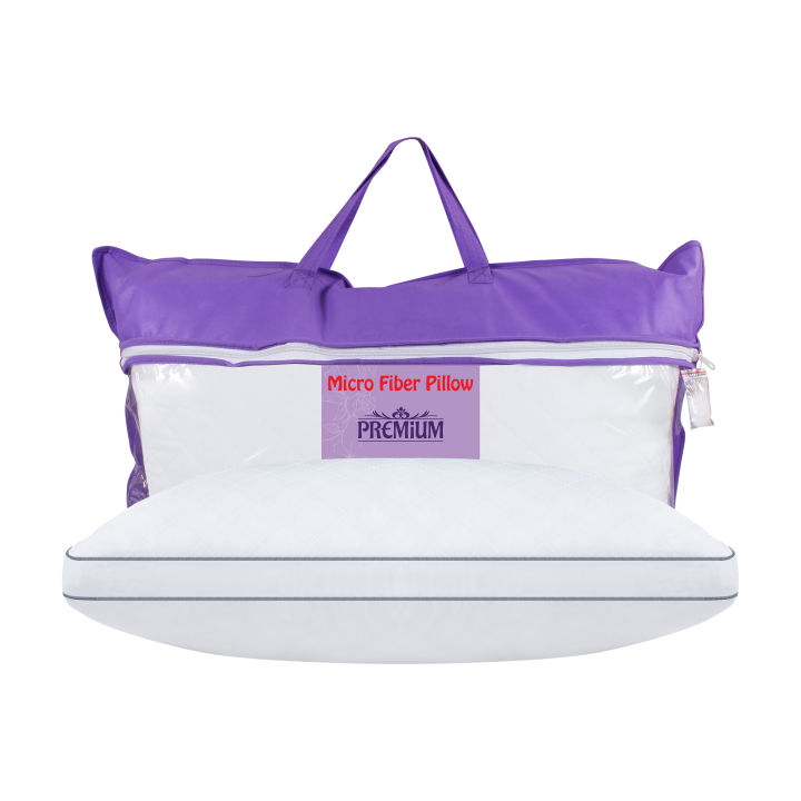 Luxury Hotel - Premium Micro Fiber Pillow 18"x26" - A Product Of APEX FOAM - Imported Fabric