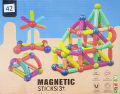 42 PCS Building Blocks Toy Magnetic Construction Set Magnet Ball Sticks Rod Games Montessori Educational Toys For. 