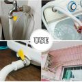 Washing Machine Inlet Pipe Air Conditioning Drain Tube Flexible Faucet Extension Connector Hose for Bathroom Kitchen Accessories. 