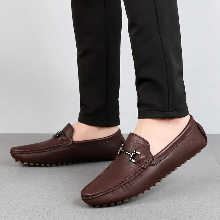 MEN'S%20TOP%20COLLECTION%20STYLISH%20Fashionable%20Trendy%20PU%20Leather%20Loafers%20Men's%20Fashion%20Shoes%20Fashion%20Oxford%20Casual%20Solid%20Moccasin%20-%20Image%202