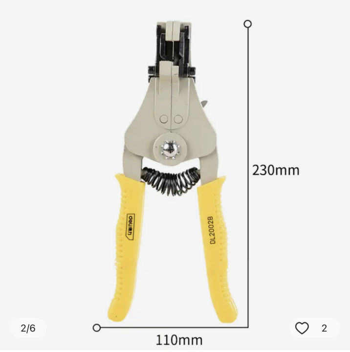thumbnail image 2 of 18-in-1 Foldable Wire Stripper Multitool - Stainless Steel Electrical Pliers With Crimping & Cutting 2 of 12