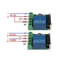 433 Mhz RF Wireless Switch Receiver DC 12V Single Relay Receiver Module with 1Pcs A/B Key Remote on Off Transmitter.