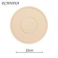 Modern Coaster Non-slip Heat-resistant Silicone Coaster for Kitchen Table Protection Round Mug Coffee Tea Cup Pad Mat Holder Buyers' Favorite Hot Pot Coaster.