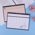 Creative simple desktop schedule planner monthly plan mini notebooks efficiency ANLAN. 