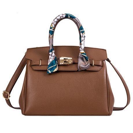 Lychee%20Pattern%20Birkin%20Bag%20With%20Personalized%20Silk%20Scarf%20Handbag%20-%20Image%202