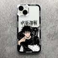 Japan Anime Jujutsu Kaisen Ryomen Sukuna Phone Case for iphone 15 14 13 12 11 Pro MAX X Xs Max XR 15Plus Luxury Clear Soft case.