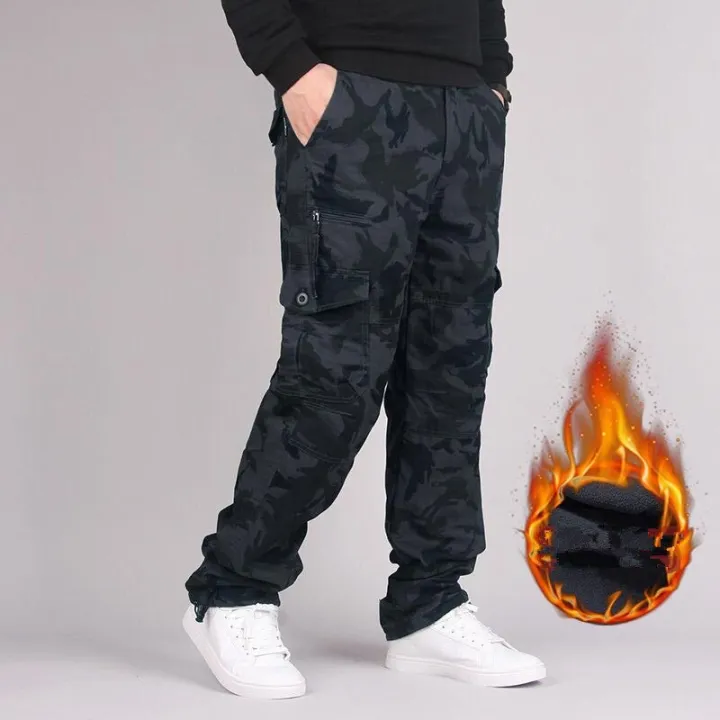 Winter%20Thick%20Pants%20Men%20Double%20Layer%20Fleece%20mere%20Overalls%20High%20Quality%20Men's%20%20Trousers%20Warm%20%20Cargo%20Pants%20-%20Image%205