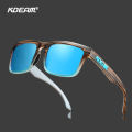 KDEAM 2022 Square Men's Polarized Sunglasses Outdoors Lifestyle Coating Sun Glasses New Matching Colors With Box. 