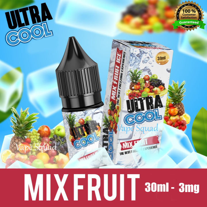 ULTRA COOL  Mix Fruit  Electric Device  30ml/3Mg flavor for wonderful quality 1 pieces