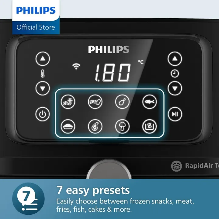 Philips%20HD9285/91%20Series-5000%20Digital%2016-in-1%20XXL%20Smart%20Wi-Fi%20Air%20Fryer%20%7C%207.2%20Liter%20-%20Image%205