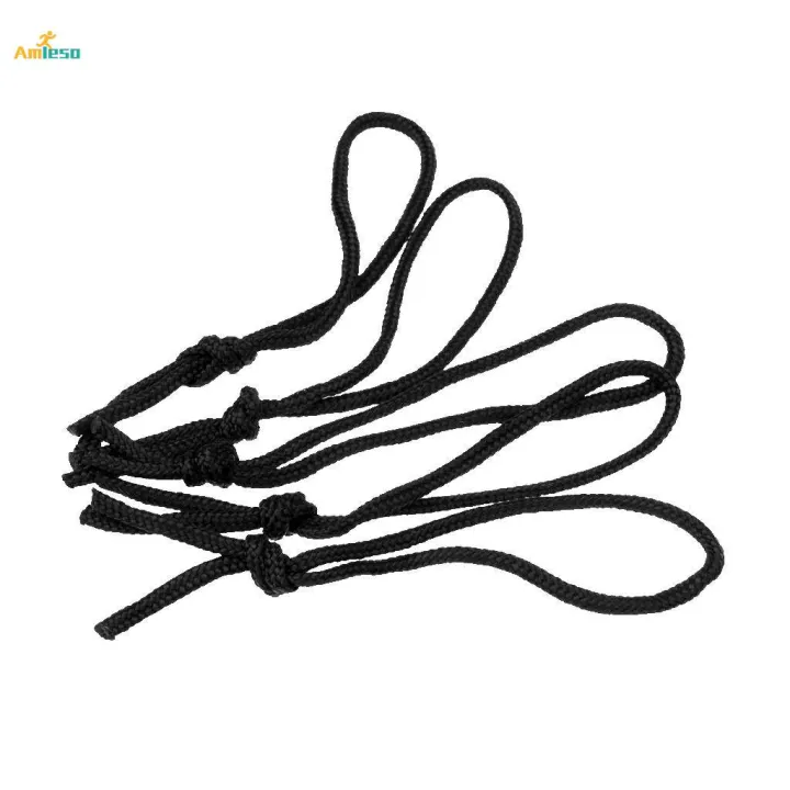 2x5%20Piece%20Polyester%20Leash%20Strings%20for%20SUP%20Surfboard%20Bodyboard%20Longboard%20Black%20-%20Image%205