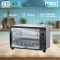 SHARP EO-35K-3 ELECTRIC OVEN 35Liters-Black, Convection With Rotisserie Function.. 