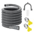 Drain Hose Extension Set Universal Washing Machine Hose 10Ft. 